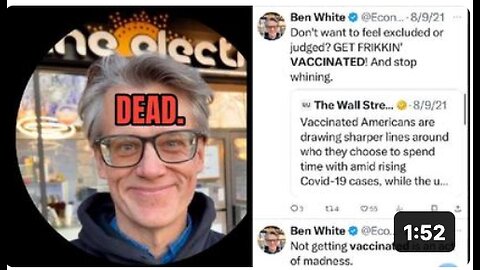 MARK OFF ANOTHER COVID VACCINE ASSHOLE REPORTER!