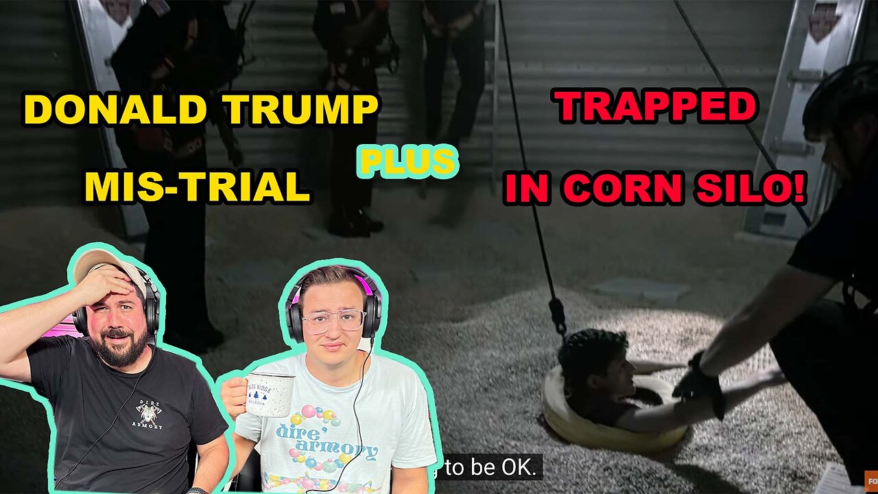 Medic Monday Ep. 017 | TRAPPED IN CORN SILO! FireFighter Reacts PLUS Trump MISTRIAL?!?!