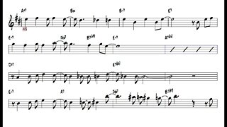 Desafinado Antonio Carlos Jobim Alto Sax