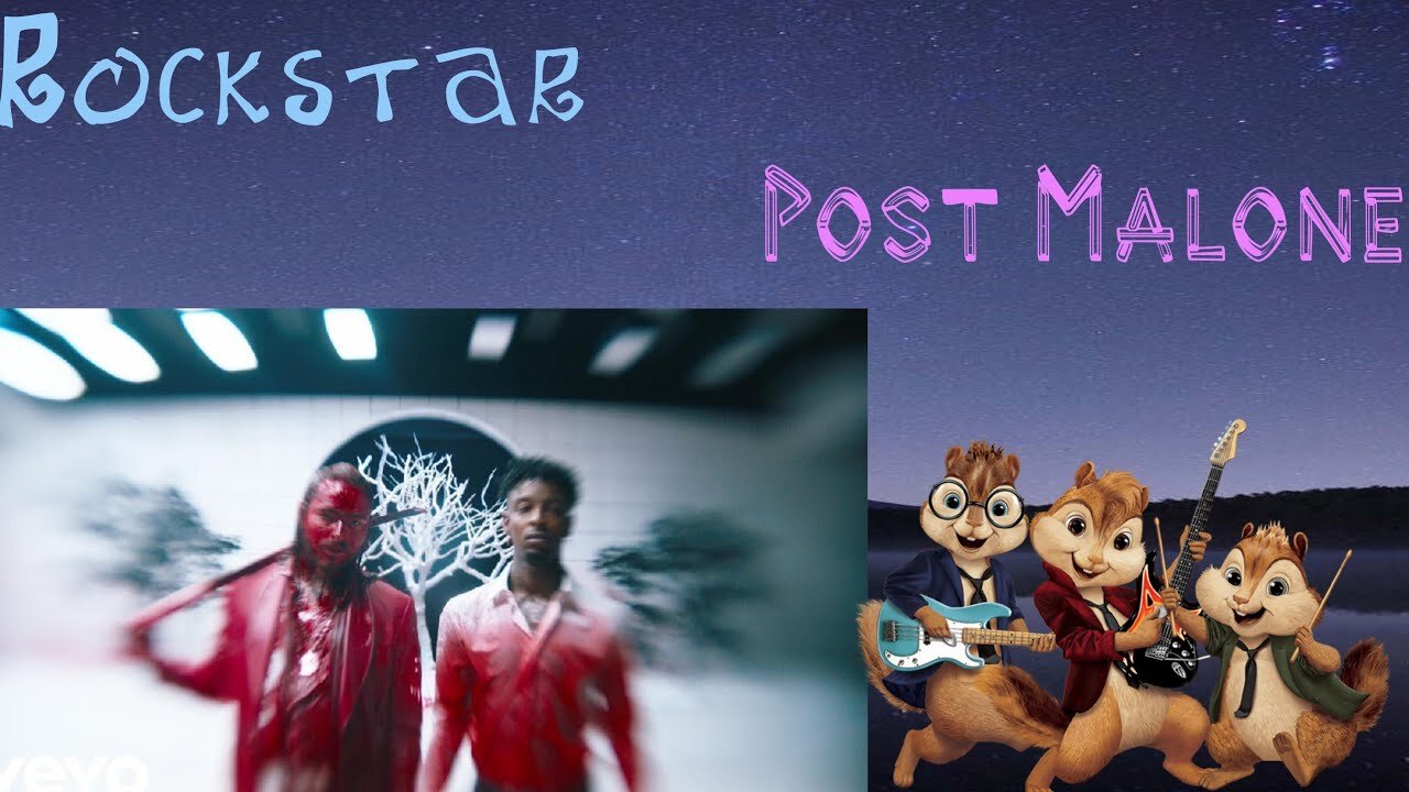 Post Malone - Rockstar Chipmunk Version
