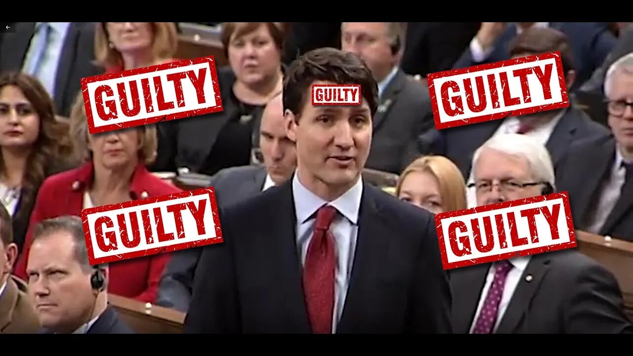 Trudeau is Guilty! Guilty! Guilty! Guilty! Should RCMP have charged Trudeau with criminal charges?