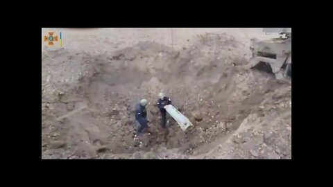 🇺🇦Graphic War18+🔥Detonate Russians Unexploded Missile - Ukraine Armed Forces(ZSU) #Shorts