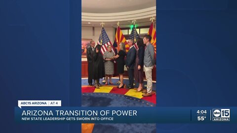 Katie Hobbs sworn into office