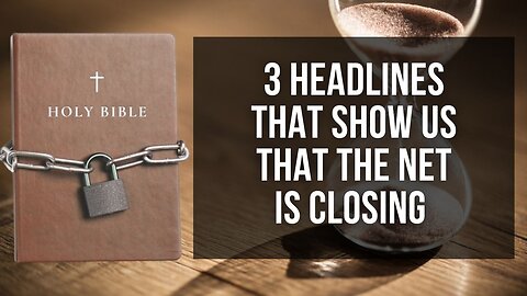 3 Headlines That Show Us That The Net Is Closing