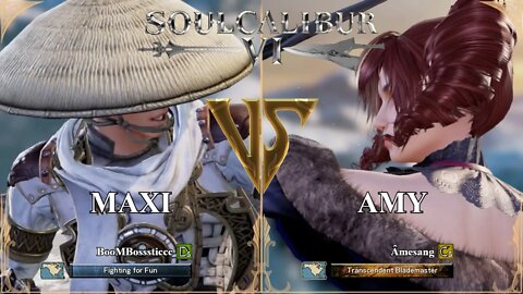 Maxi (BooMBosssticcc) VS Amy (Âmesang) (SoulCalibur™ VI: Online)