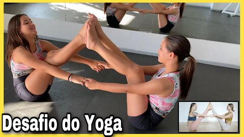 DESAFIO DO YOGA / 3 irmãs demais