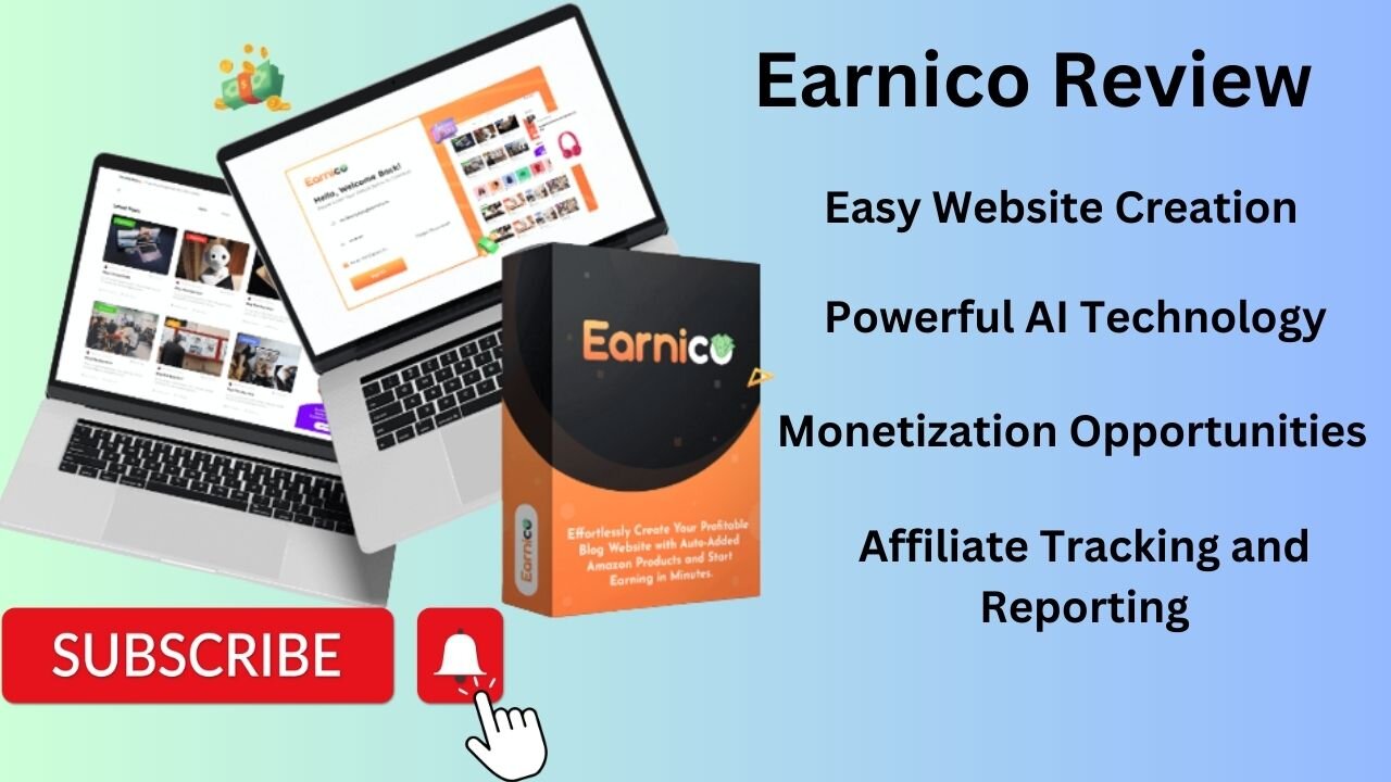 Earnico Review: Revolutionizing Website Creation and Monetization for Passive Income.