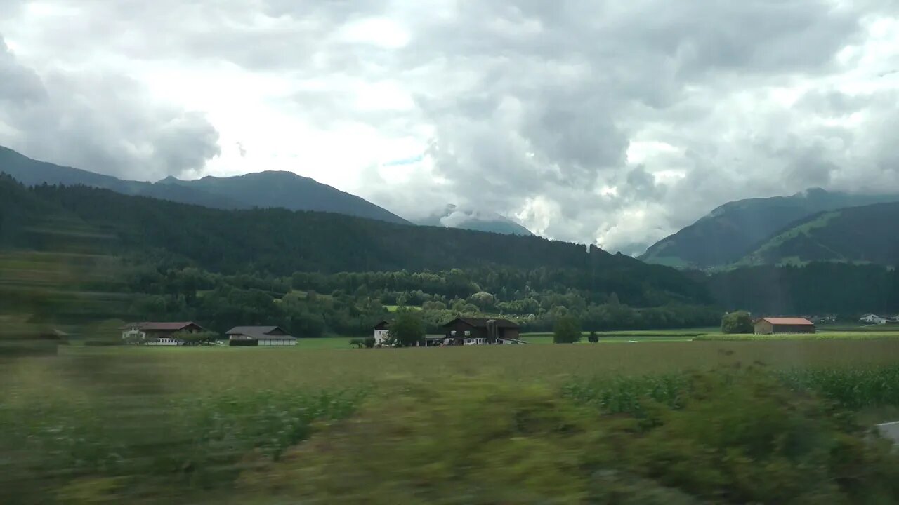 Inntal, Austria, from train window