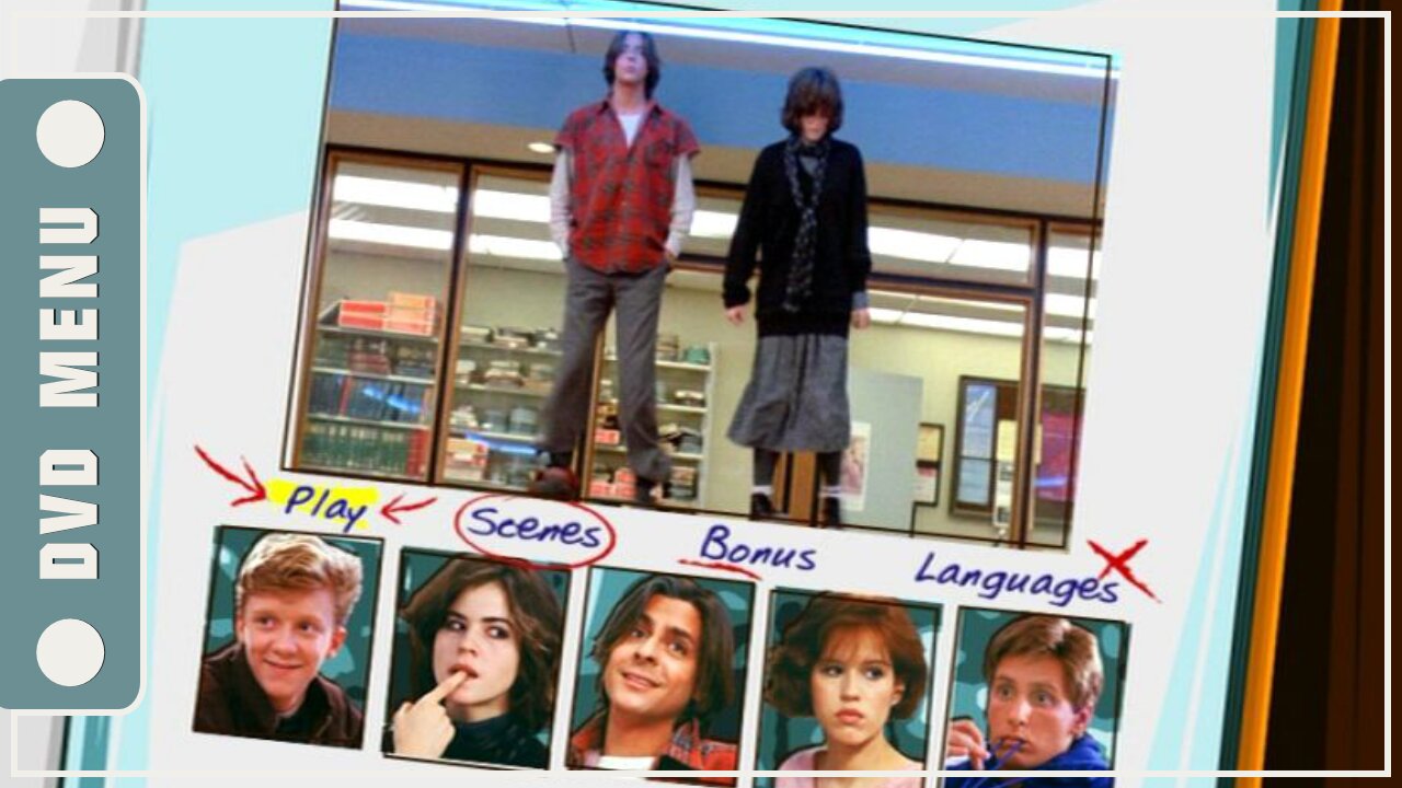 The Breakfast Club - DVD Menu