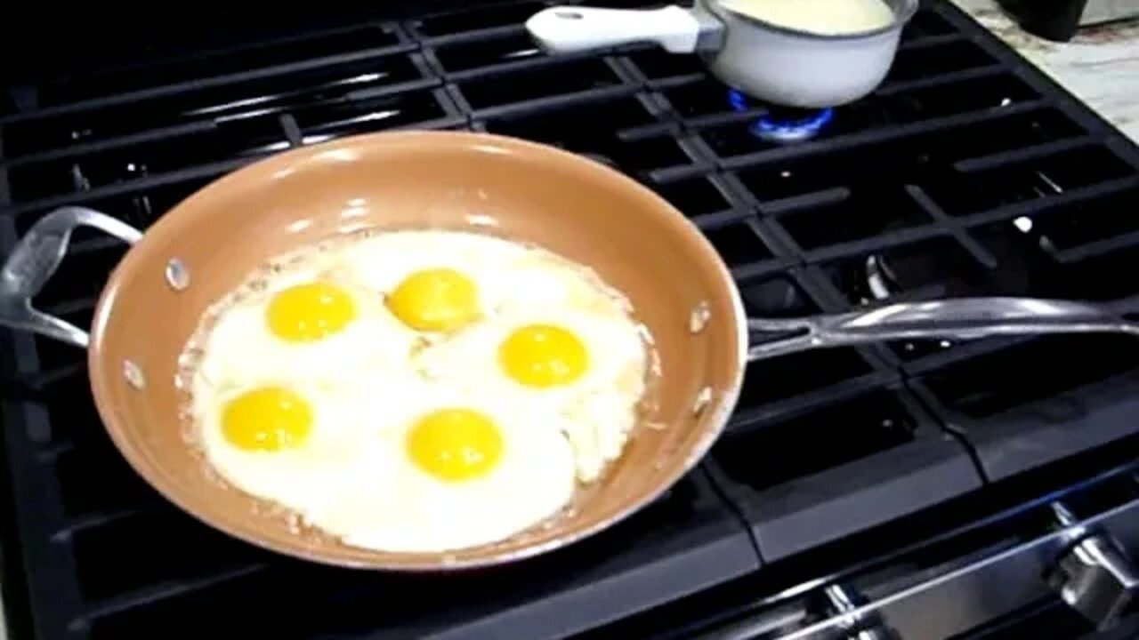 First Breakfast in New House!