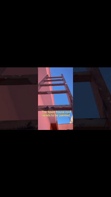 Before and After Spain House Roof Painting