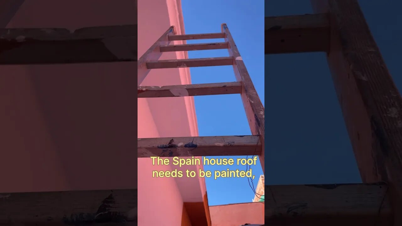 Before and After Spain House Roof Painting