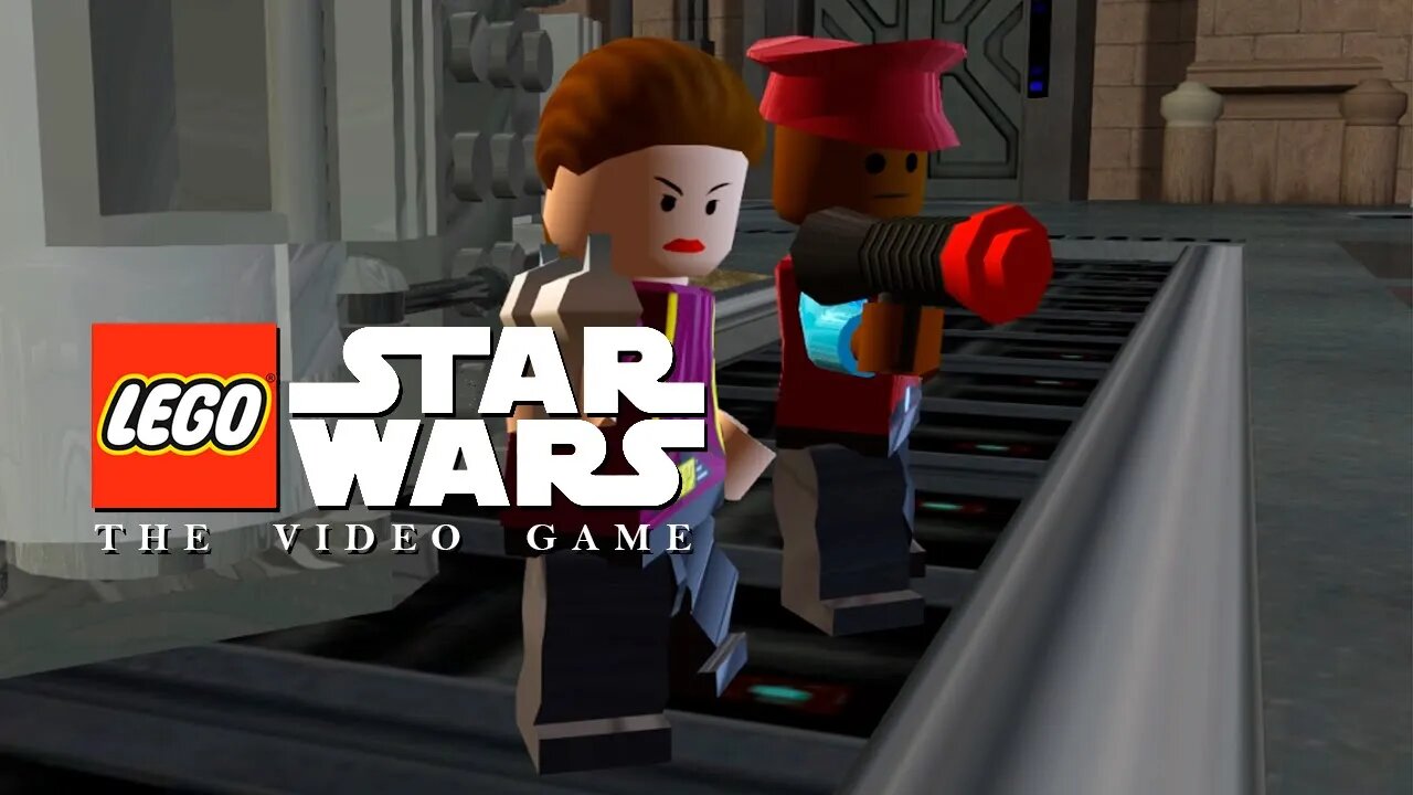 LEGO STAR WARS 1 (PS2) #5 - Retomada do Palácio de Theed! | Retake Theed Palace (Traduzido em PT-BR)