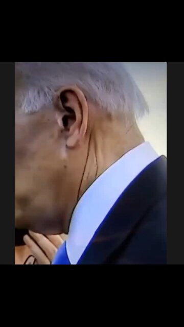 Your pRosthetic Mask wearing President. Look closely with 20/20 Vision