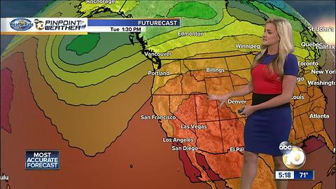 10News Pinpoint Weather with Jennifer Delacruz