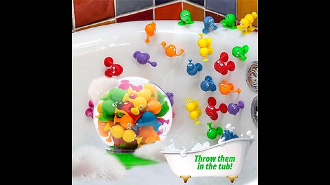 Poplings - The Original Suction Cup Toys in UFO Container - 35 pcs