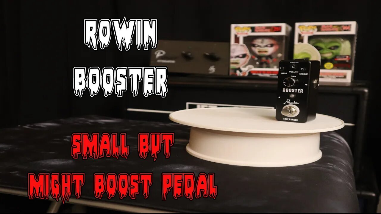 Rowin Booster Pedal Small but Mighty Boost Pedal