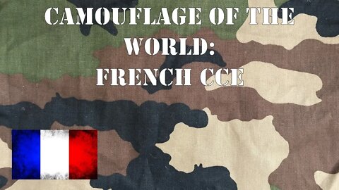 Camouflage of the World: French CCE Woodland