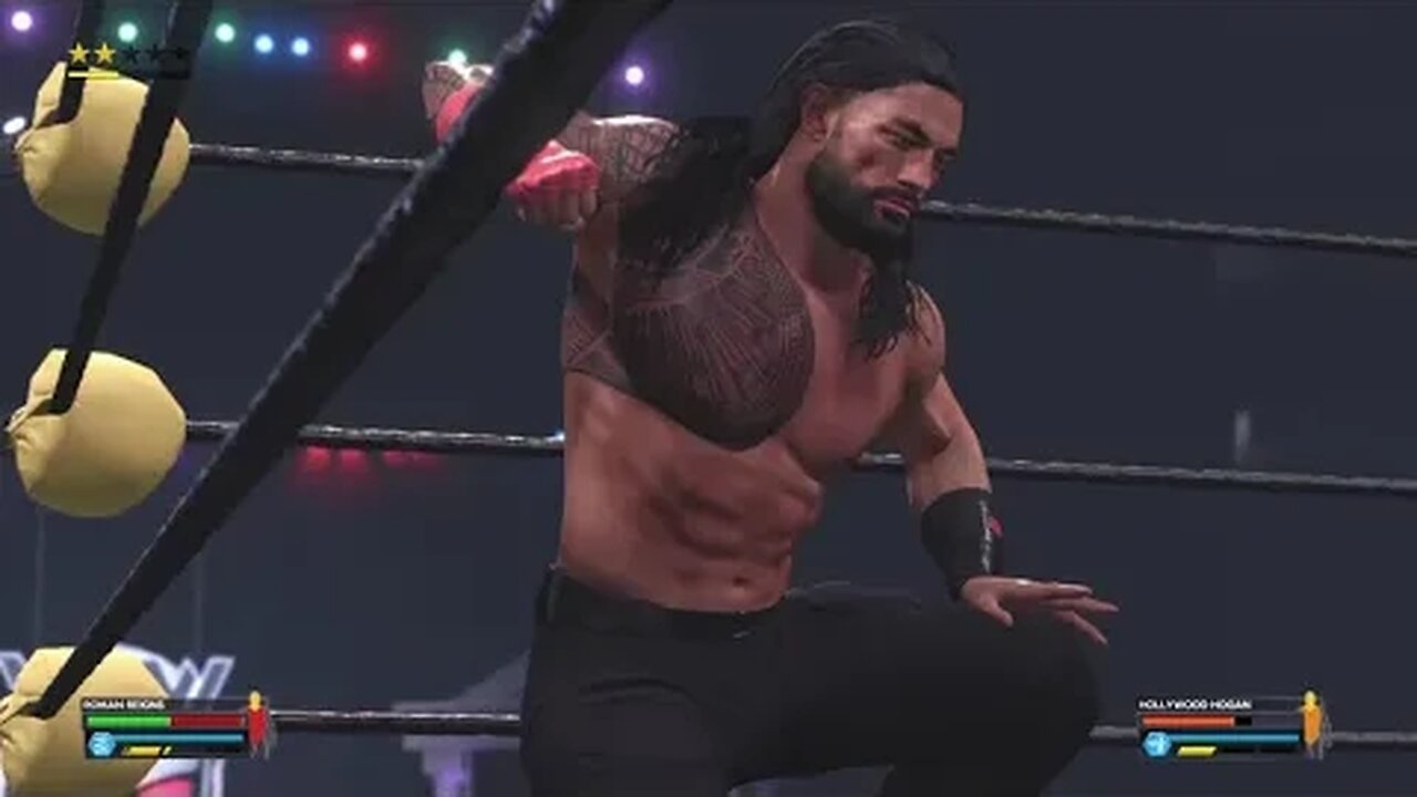 WWE 2K23: Hollywood Hogan Vs. Roman Reigns (Legend Difficulty)