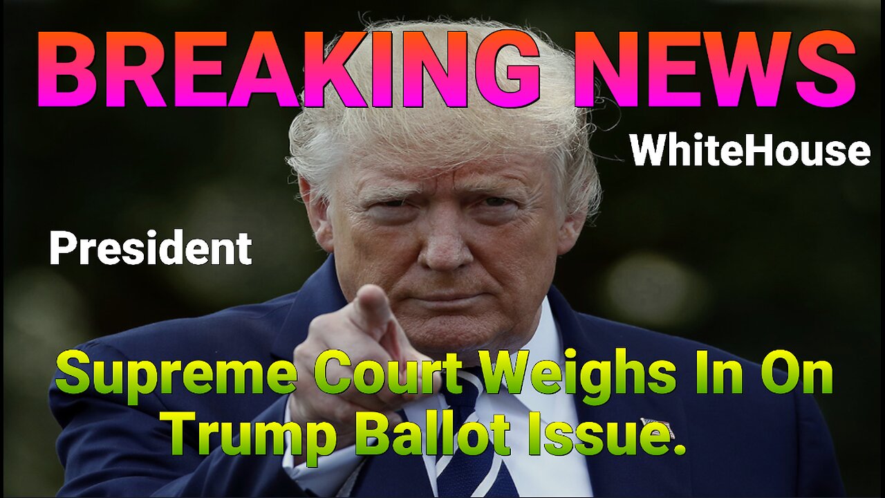 BREAKING: U.S. Supreme Court weighs In. Details Here!