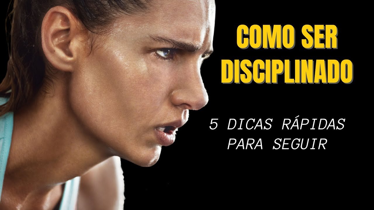 5 dicas para ter mais disciplina