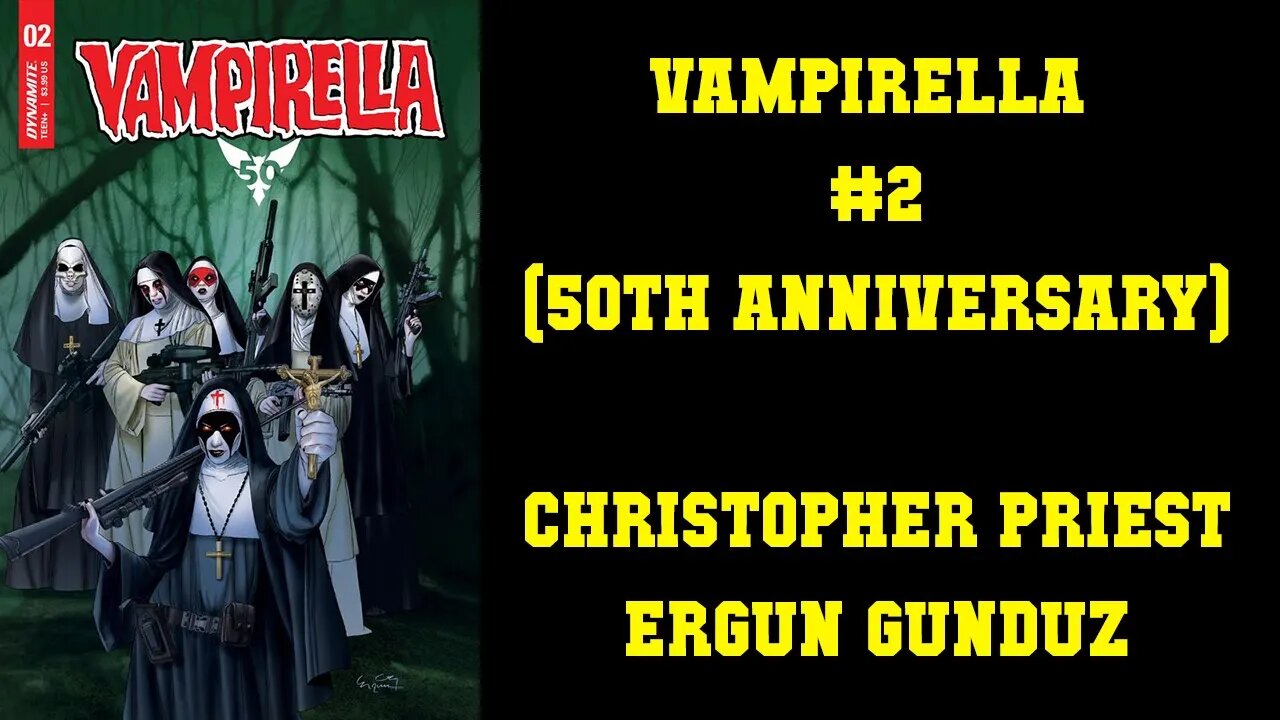 Vampirella #2 - (50th Anniversary) Christopher Priest