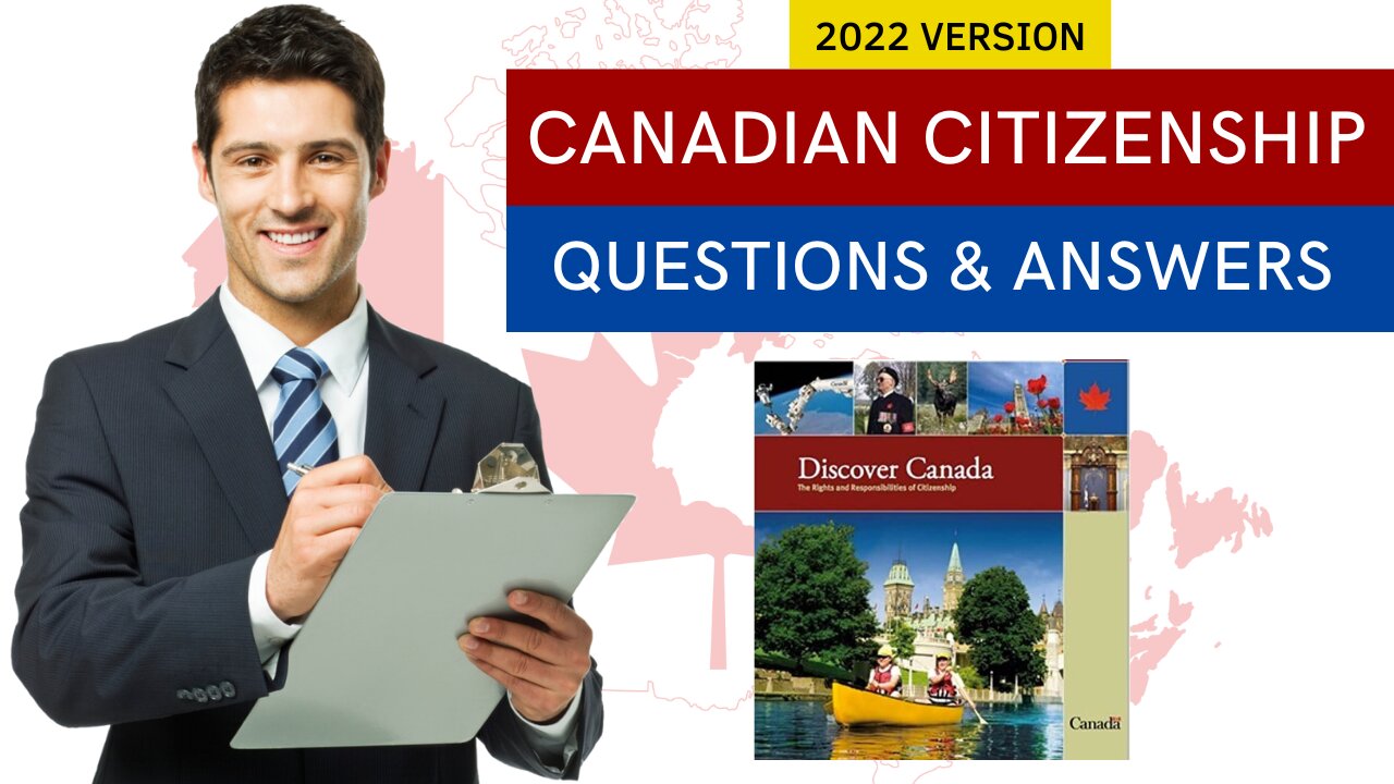 Canadian Citizenship Practice Test 2022 | Part - 1