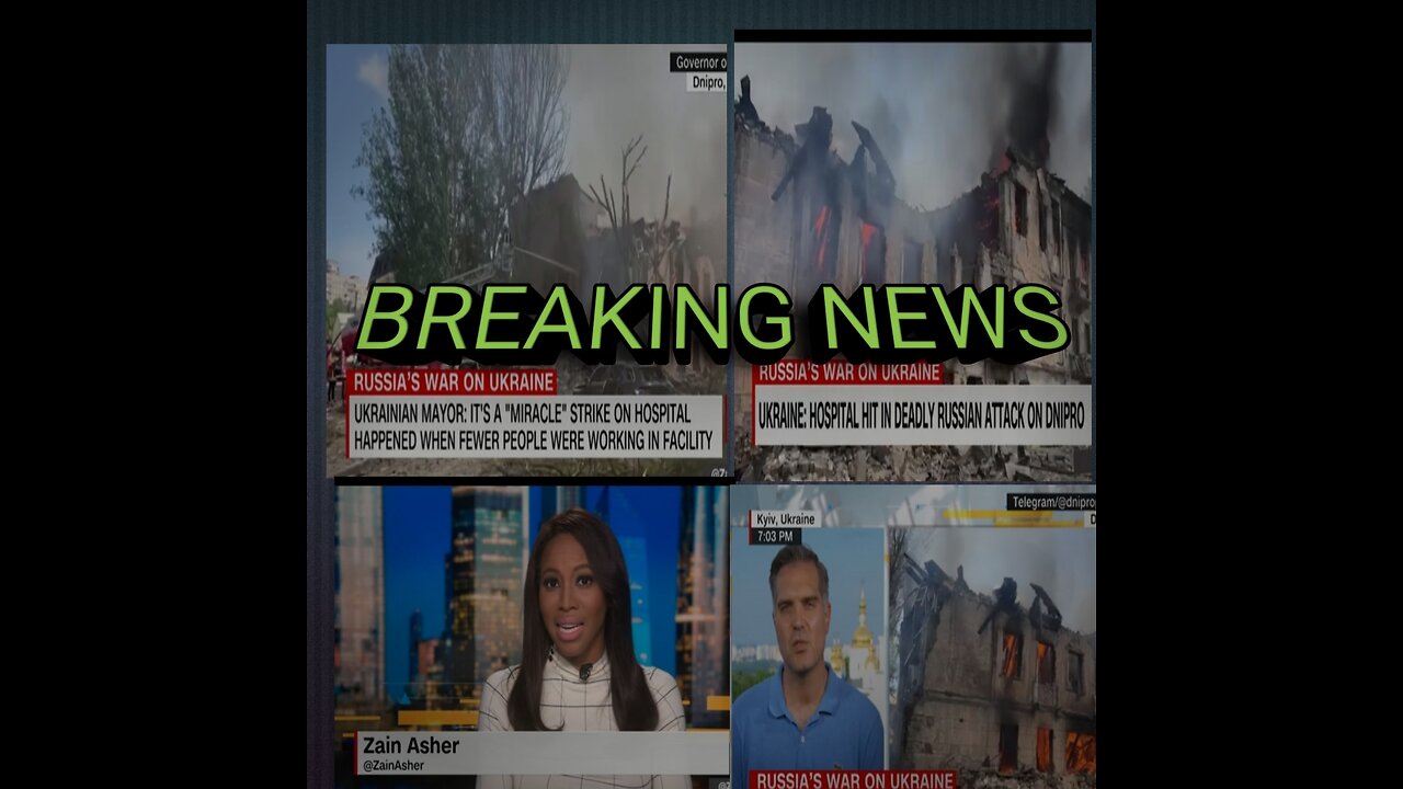 Russian attack on Dnipro.