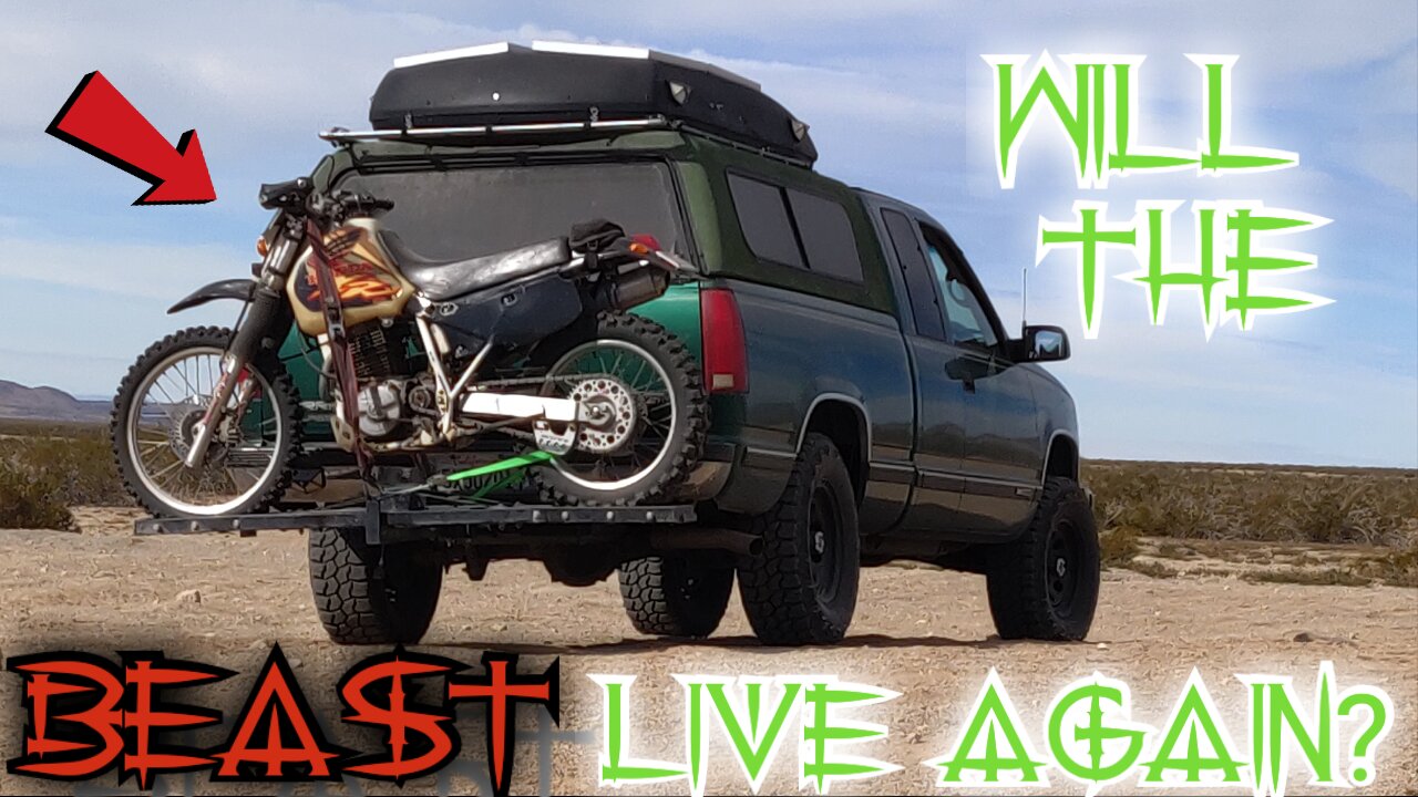 Will my 96 XR 600 run after sitting for over a year? Camping and Cooking - El Mirage Dry Lakebed Ca