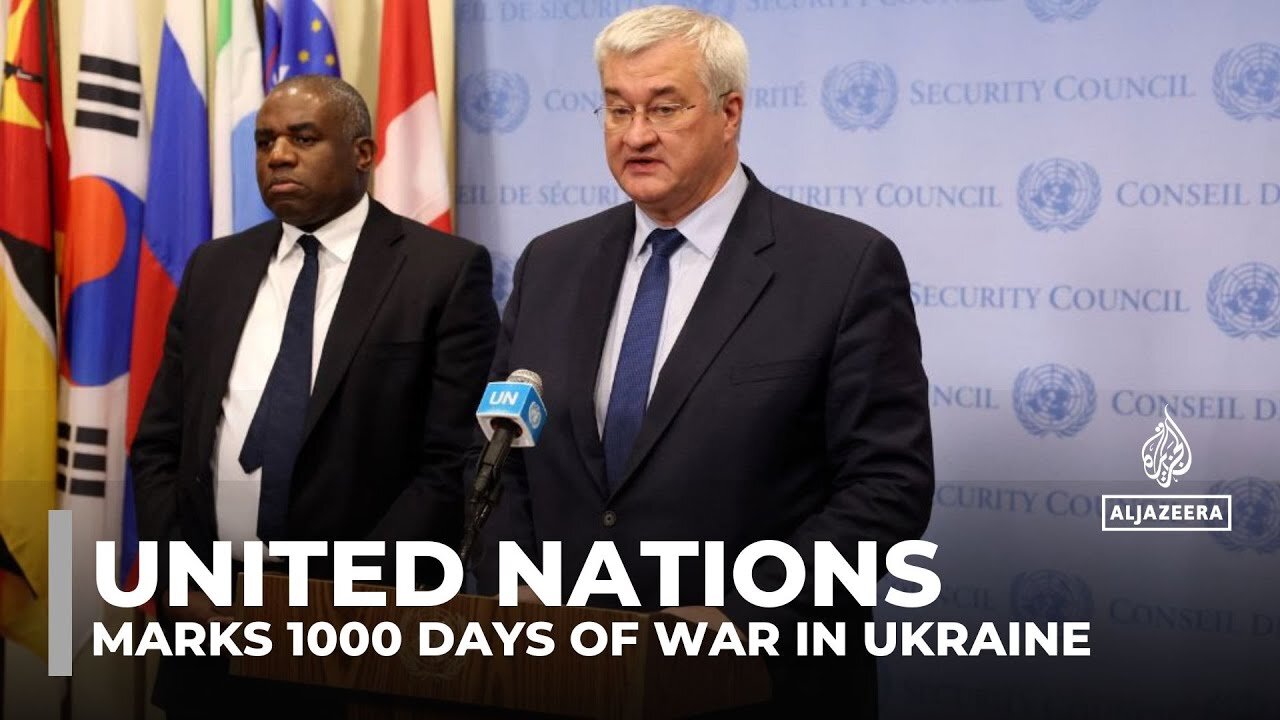 UN marks 1000 days of war in Ukraine, calls for continued support amid ongoing aggression