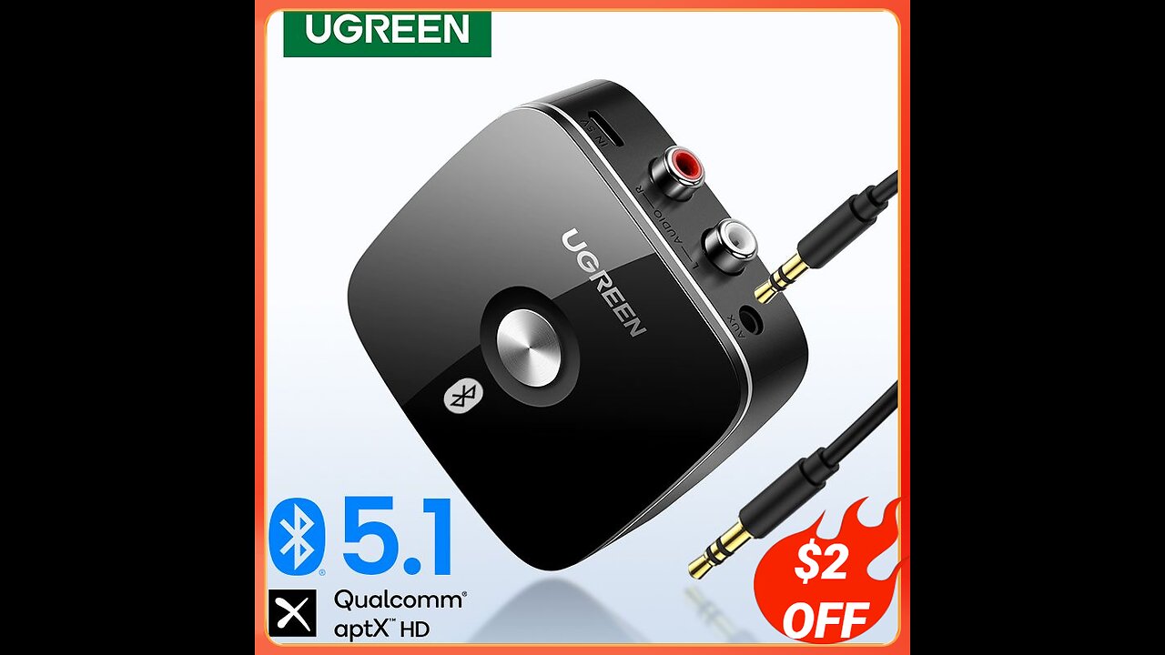 UGREEN Bluetooth RCA Receiver