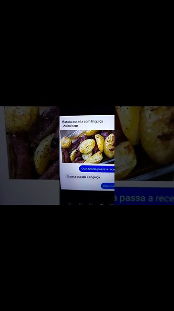 Receita de batata assada e linguiça