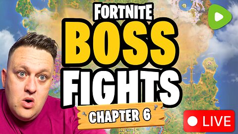 🟢Fortnite Live : Can We Beat All New Bosses In One Sitting?