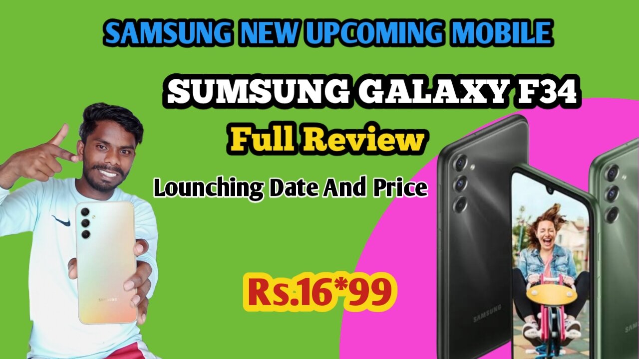 Samsung galaxy F34 Review 😮। New Upcoming Mobile. #upcoming_phone