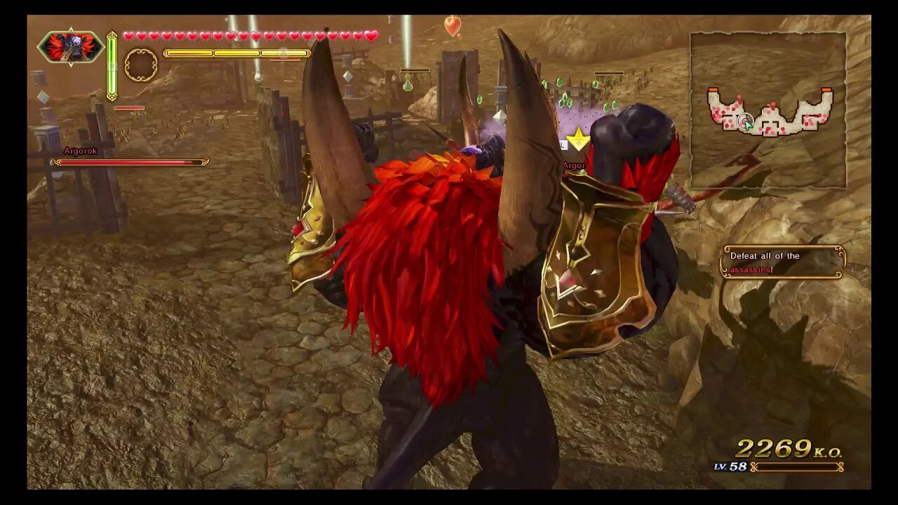 Hyrule Warriors DE - Challenge Mode: Ganon's Fury - Survival Battle Level 1 (A Rank)