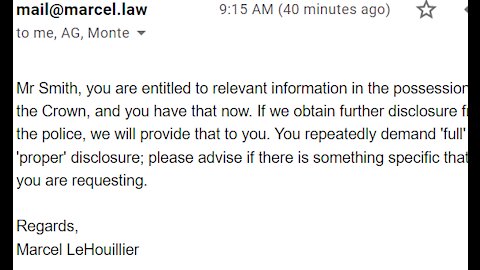 crown prosecutor Vancouver marcel lehouillier has breached the charter of rights