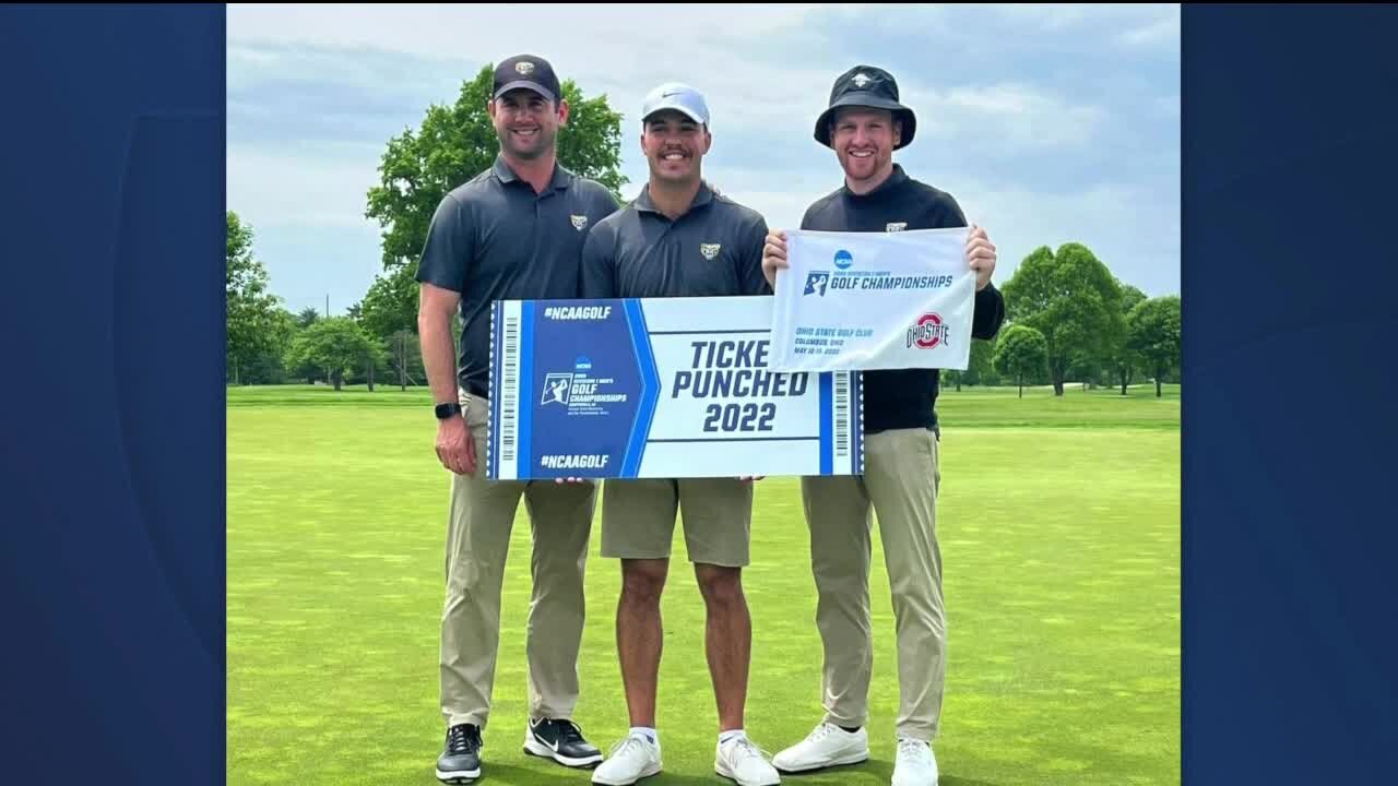 Oakland's Thomas Giroux makes program history, clinches trip to NCAA championships
