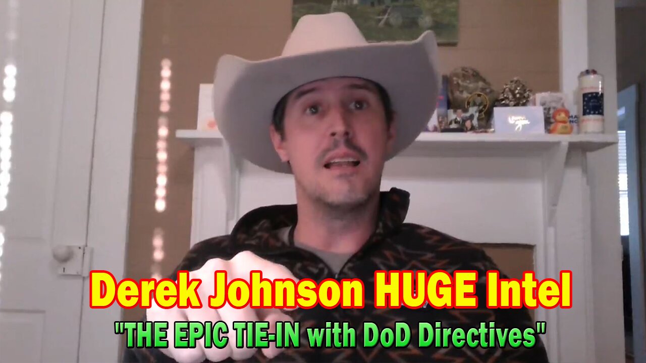 Derek Johnson HUGE Intel 11.22.24: "THE EPIC TIE-IN with DoD Directives"