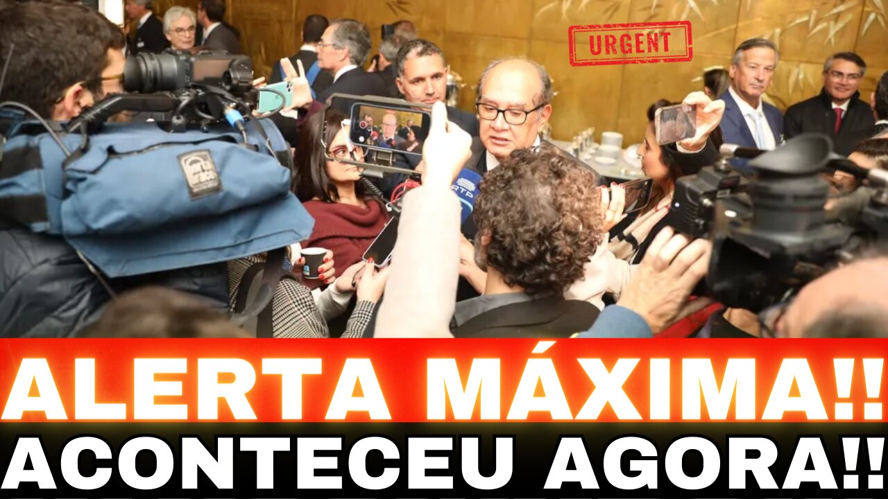 "EXPLOSIVO: GILMAR MENDES REVELA AMOR POPULAR AOS MINISTROS DO STF!"