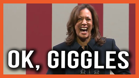 Ok, Giggles... Kamala Loses it After Referencing Popular "Context" Meme Online Mocking Her