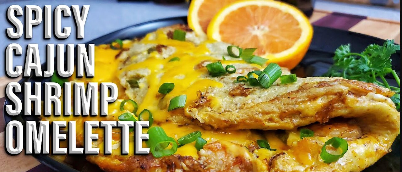 Spicy Shrimp Omelette | Keto Recipes