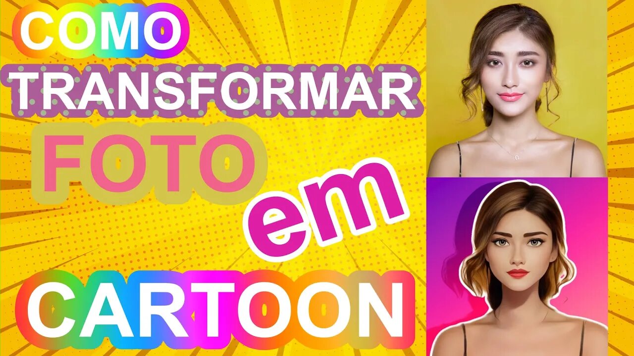 Como transformar foto em cartoon