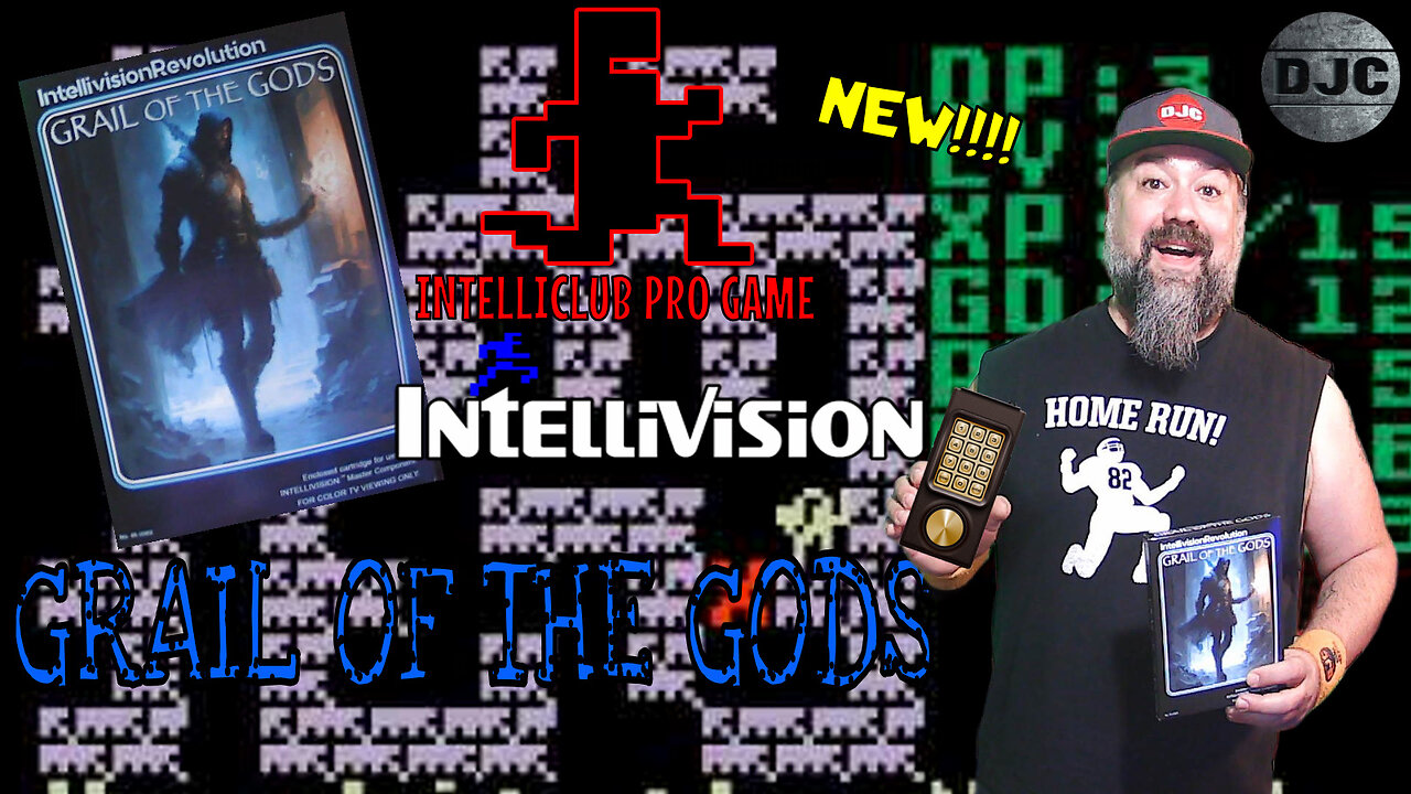 INTELLIVISION - Grail of the gods - New Homebrew Game