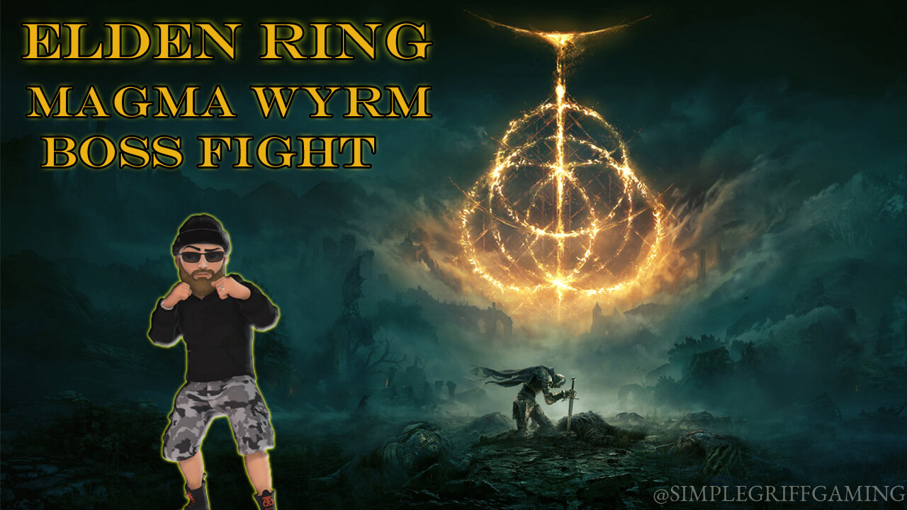 Elden Ring Magma Wyrm Boss Fight