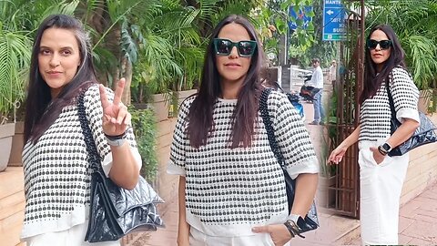 Neha Dhupia's Exciting Visit to Blue Bop Cafe in Khar 🔥📸