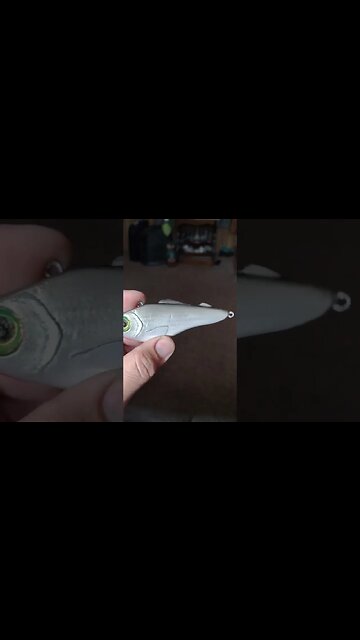 hand carved custom lure @WaylonJohn13