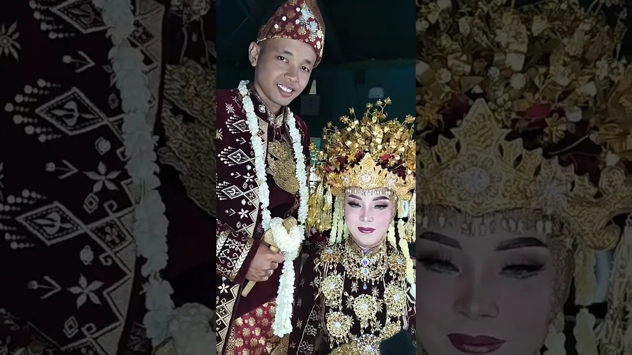 Pengantin Adat Palembang - Sumatera Selatan - INDONESIA #shortvideo #shorts #short