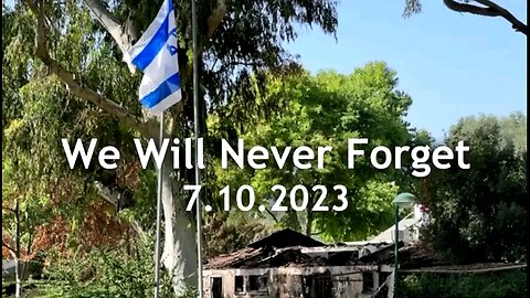 WARNING: HARD TO WATCH! We will NEVER forget Oct.7, 2023