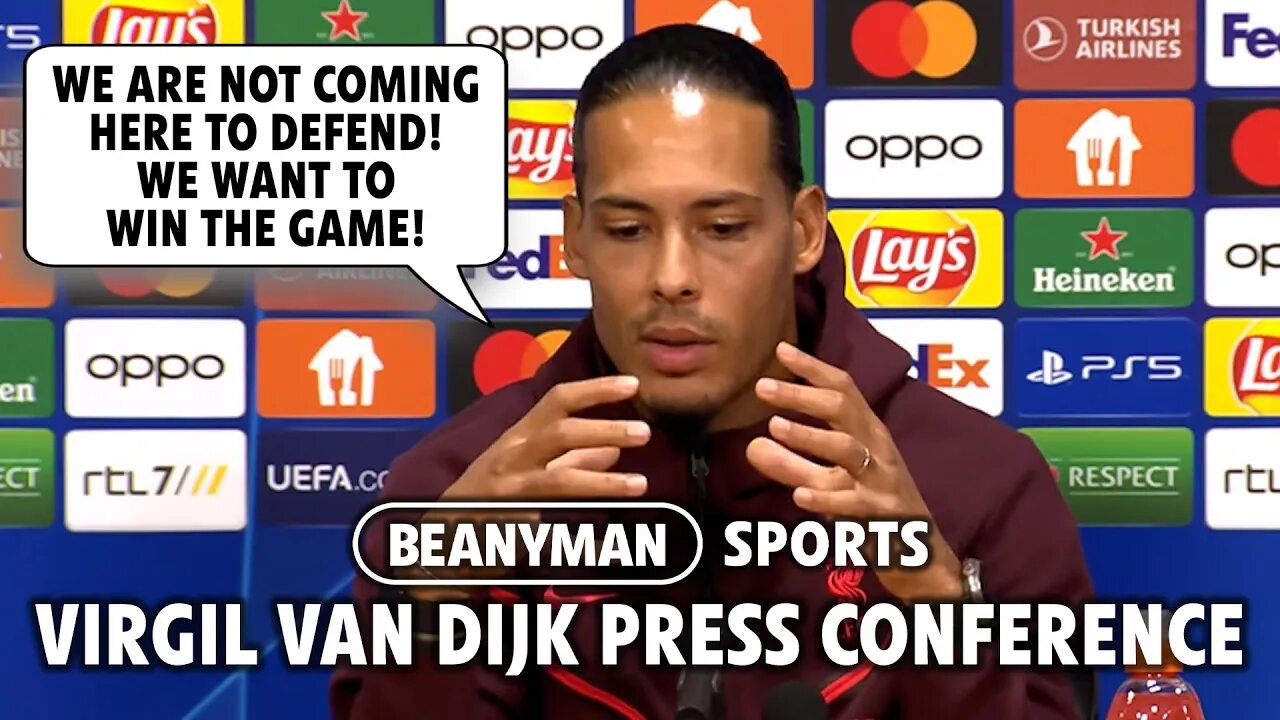 'We are not coming here to DEFEND! We want to WIN THE GAME!' [ Ajax v Liverpool ] Virgil van Dijk