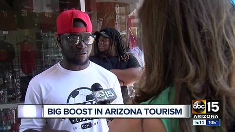 World soccer event brings tourism boost to Arizona